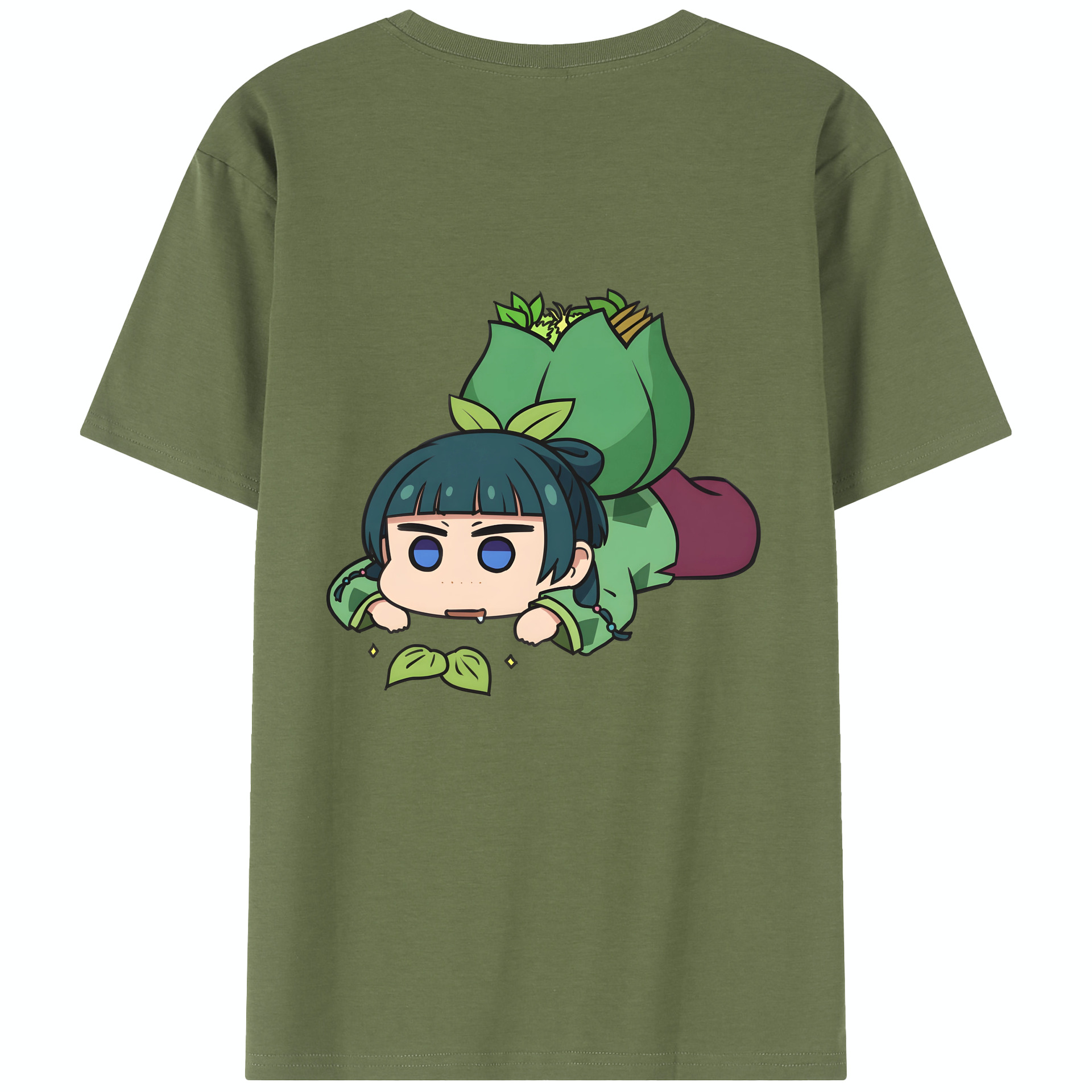 （画像用） 薬屋のひとりごと The Apothecary Diaries 綿100％半袖Tシャツ（背面プリント）